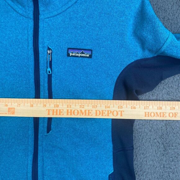 Patagonia Women Small Performance Better Sweater Hoody Teal STY25975 - Picture 7 of 12